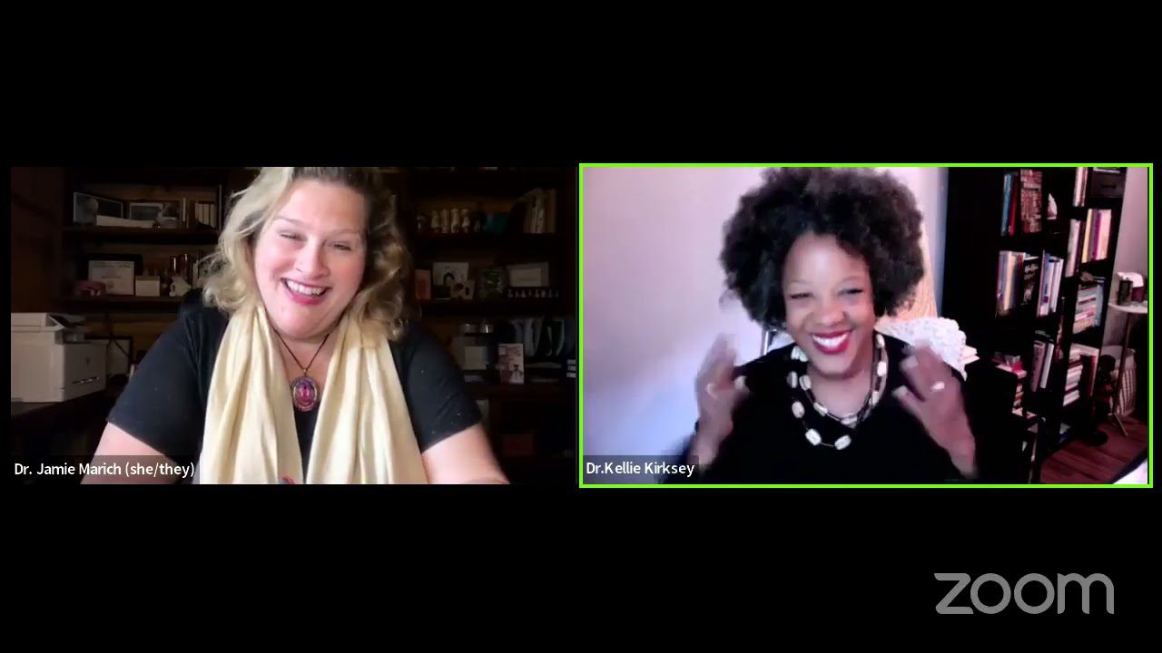 Replay of a LiveCast hosted by the Institute for Creative Mindfulness on 6/20/22 in honor of Juneteenth with our special guest, Dr. Kellie Kirksey.